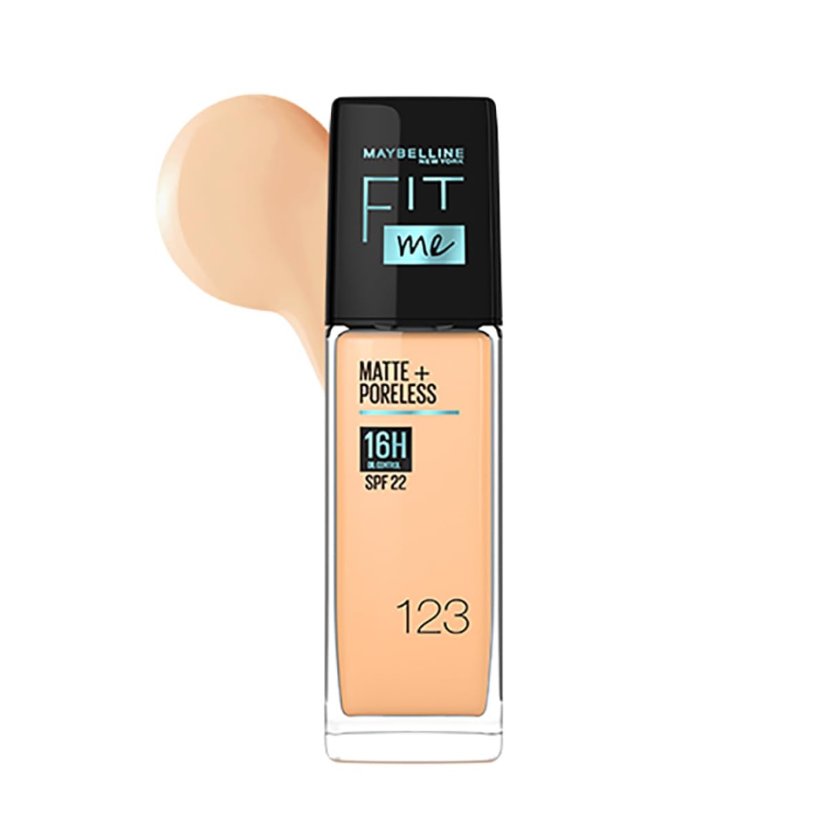 Maybelline New York Fit Me Matte + Poreless Liquid Full Coverage Foundation