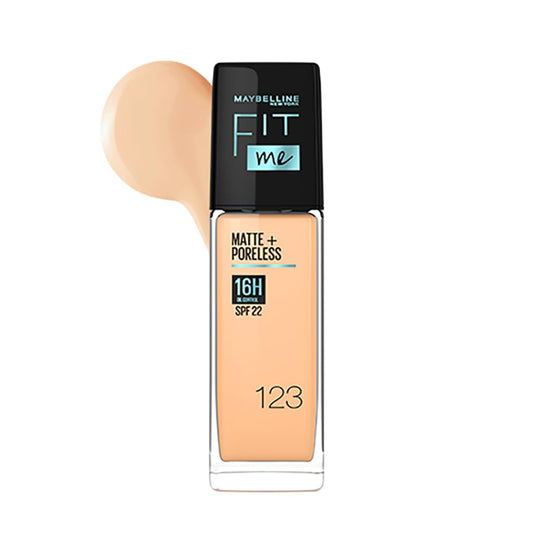 Maybelline New York Fit Me Matte + Poreless Liquid Full Coverage Foundation