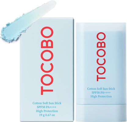 قلم الوقاية من أشعة الشمس من TOCOBO COTTON SOFT SPF50+ PA++++ 