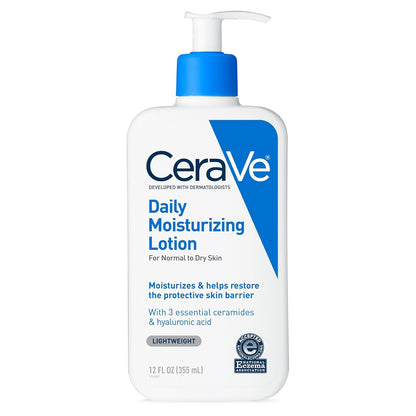 CeraVe Daily Moisturizing Lotion for Dry Skin | Body Lotion & Face Moisturizer with Hyaluronic Acid and Ceramides