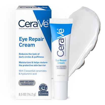 كريم CeraVe Eye Repair | كريم تحت العين لعلاج الانتفاخات والأكياس تحت العين