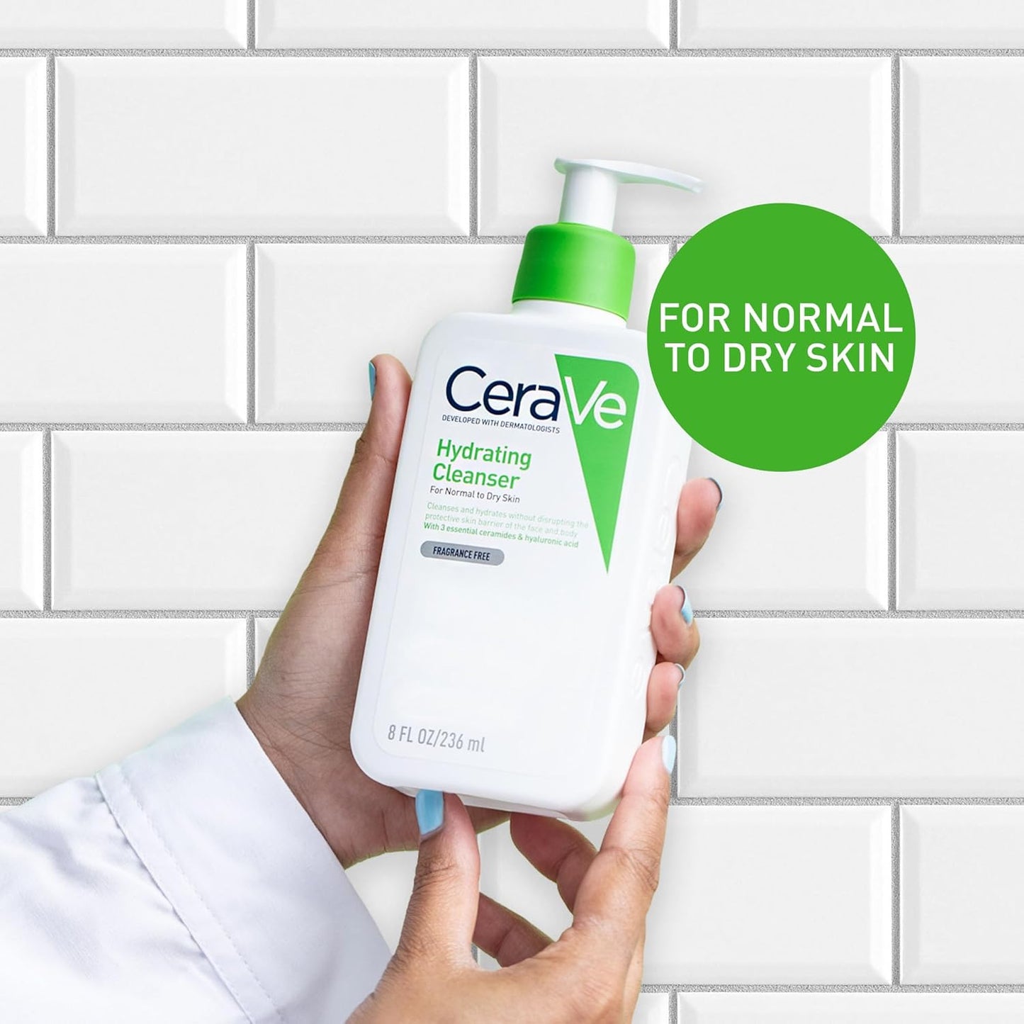 CeraVe Hydrating Cleanser for Normal to Dry Skin