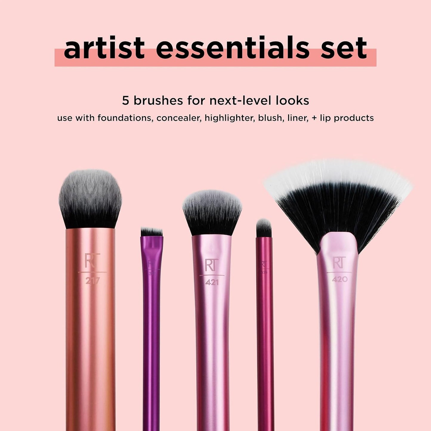 Real Techniques Artist Essentials Makeup Brush Set