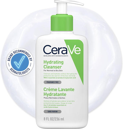 CeraVe Hydrating Cleanser for Normal to Dry Skin